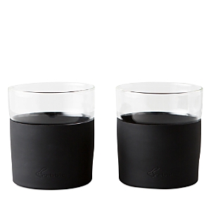 Rabbit Freezable Whiskey Glasses, Set Of 2 In Black