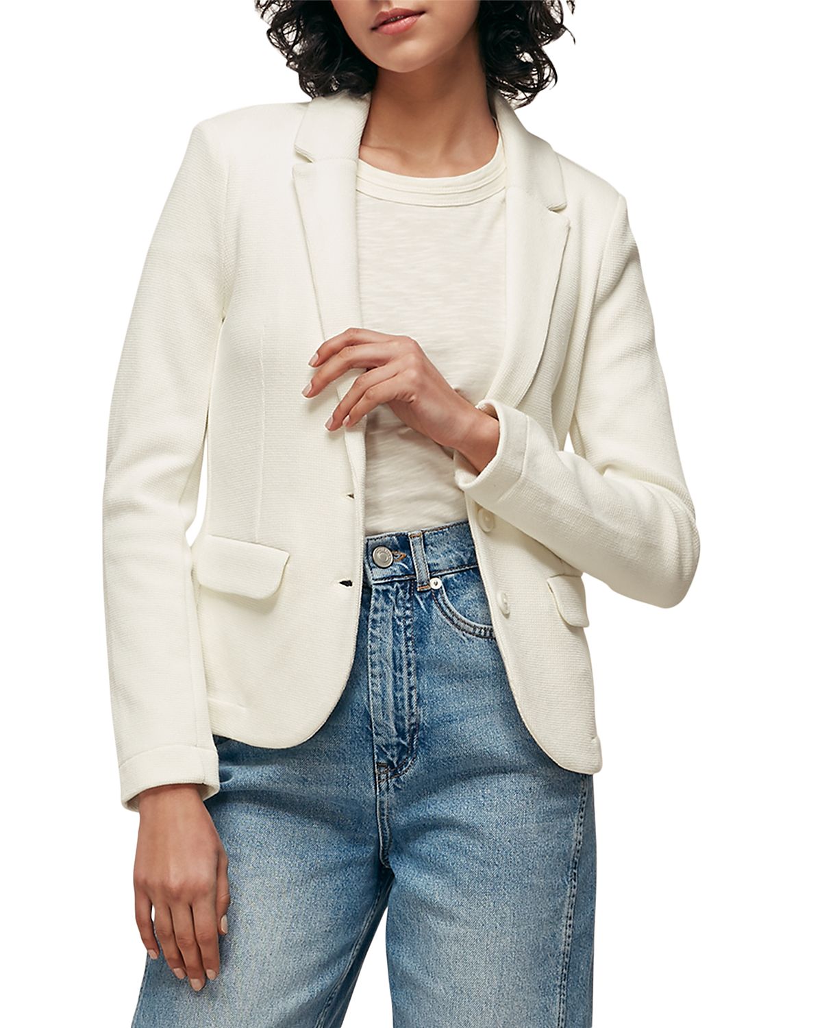 Whistles Slim Jersey Jacket