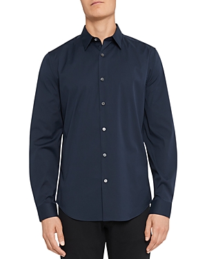 Theory Sylvain Good Cotton Slim Fit Button Down Shirt Theory Sylvain Good Cotton Slim Fit Button Down Shirt