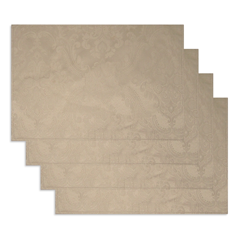 ELRENE HOME FASHIONS ELRENE CAIDEN ELEGANCE DAMASK PLACEMAT, SET OF 4