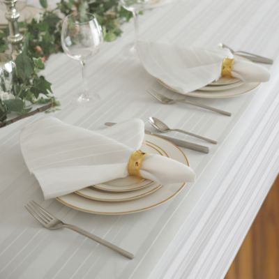 Denley Stripe Jacquard Table Collection
