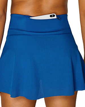 Sweaty Betty Swift Running Skort In Oxford Blue