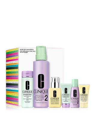 Clinique - Great Skin Everywhere: Skincare Gift Set for Drier Skin ($100 value)