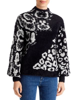 vince camuto eyelash knit sweater