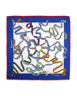 Echo Web of Intrigue Square Silk Scarf | Bloomingdale's