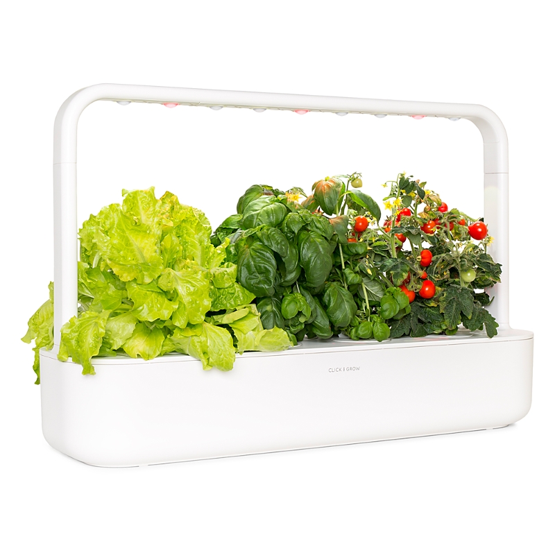 Click & Grow Smart Garden 9 Pro Self Watering Indoor Garden In White