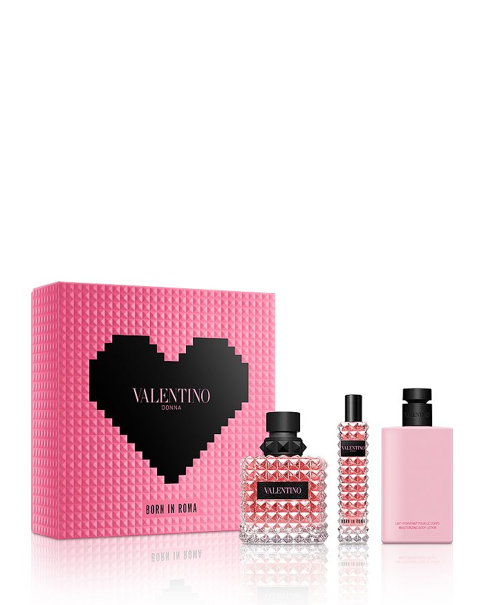 Born Gift in | de Set Eau Roma Bloomingdale\'s Valentino Parfum 3-Piece Donna