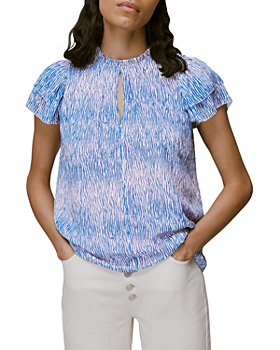 Lucky Brand Embroidered Anglaise Square Neck Blouse - ShopStyle Tops