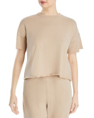 Eileen Fisher Boxy Cutoff Sweatshirt 
