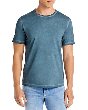 Theory Precise Cold Dye T-shirt In Balsam Green