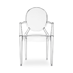 Shop Kartell Lou Lou Ghost Child's Chair In Crystal