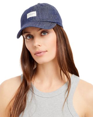rag & bone Addison Denim Baseball Cap | Bloomingdale display picture 1
