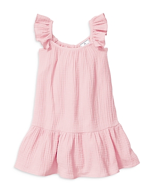 Petite Plume Girls' Celeste Cotton Nightdress - Baby, Little Kid, Big Kid In Pink