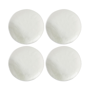Lenox Oyster Bay Dinner Plates, Set Of 4 In White