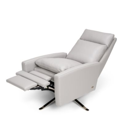 Simon Leather Swivel Recliner