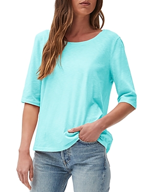 Michael Stars Swing Tee In Aquamarine