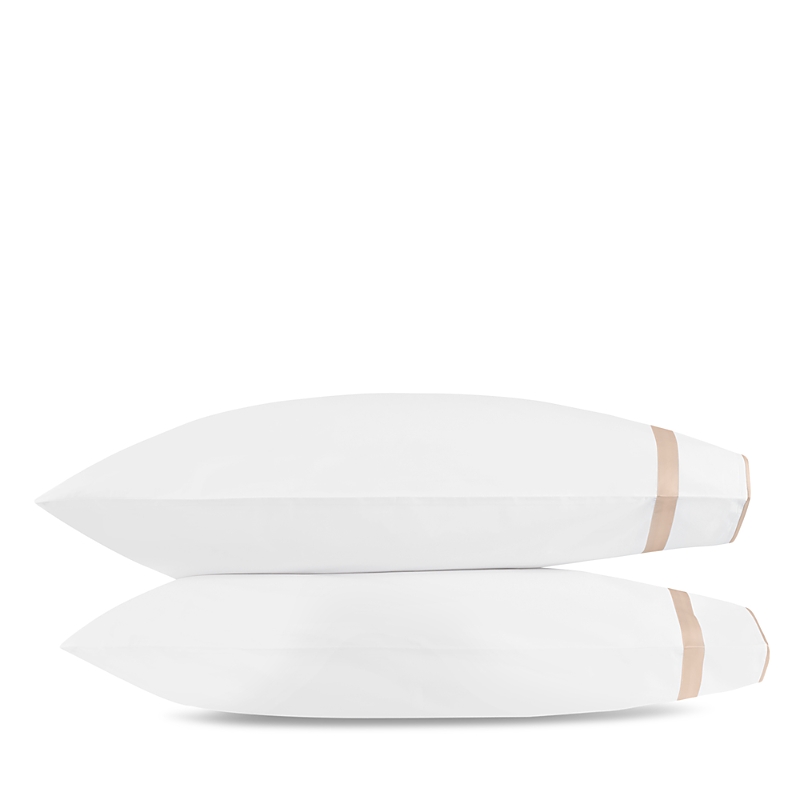 Matouk Louise King Pillowcase, Pair In Champagne