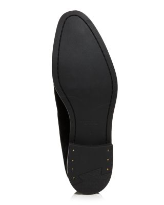 Men's Velvet Slip On Formal Loafers - Exclusive
