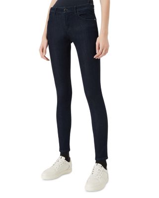 Emporio Armani - Skinny Jeans in Solid Dark