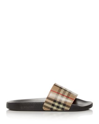 Men's Furley Vintage Check Slide Sandals