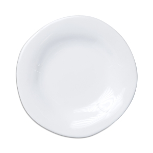 Vietri Aurora Salad Plate In White