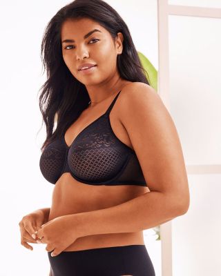 Visual Effects Unlined Underwire Minimizer Bra