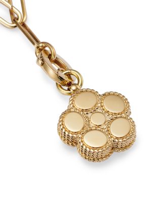 18K Yellow Gold Daisy Lux Diamond Locket Y Necklace, 20" - Exclusive