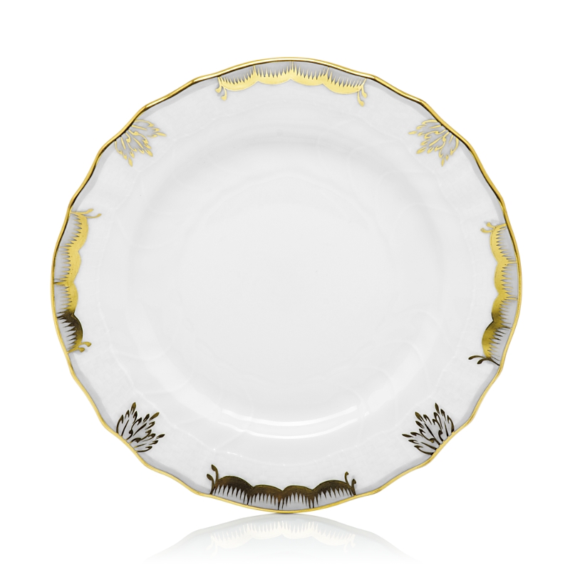 Herend Princess Victoria Bread & Butter Plate In Gray