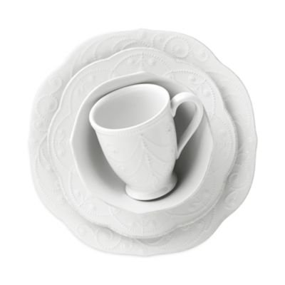 French Perle 4 Piece Place Setting