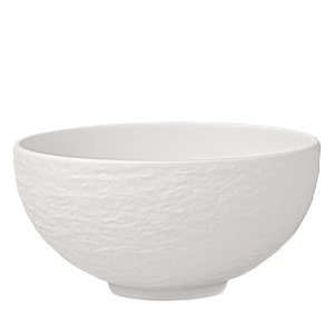 Villeroy & Boch Manufacture Rock Rice Bowl, Medium In White