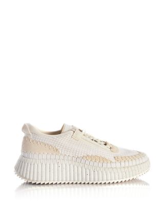 Women's Nama Woven Platform Low Top Sneakers