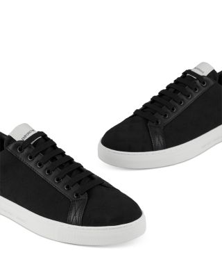 Men's Eagle Logo Low Top Sneakers