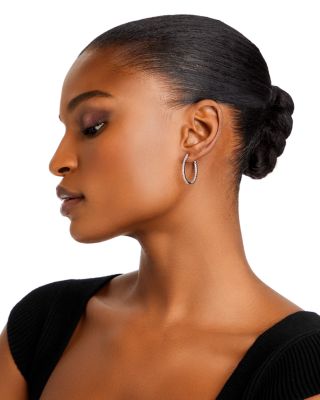 Inside-Out Diamond Hoop Earrings in 14K White Gold, 0.50 tcw&nbsp;