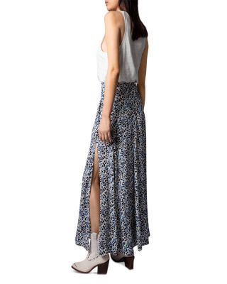 Zadig & Voltaire Judith Floral Print Maxi Skirt | Bloomingdale's