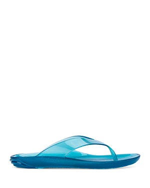 MELISSA WOMEN'S REAL JELLY WATER RESISTANT THONG SANDALS