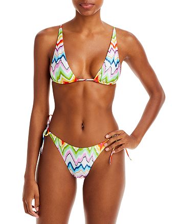 Missoni - Bright Multicolor Chevron Bikini Set