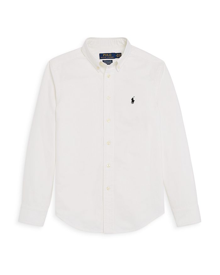 Ralph Lauren Boys' Cotton Oxford Button Down Shirt, Big Kid - 150th ...
