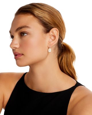 18K Two Tone Gold Siviglia Diamond &amp; Mother Of Pearl Drop Earrings - 150th Anniversary Exclusive