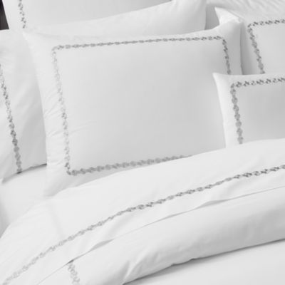 Ivins Embroidered Duvet Cover, Full/Queen - Exclusive