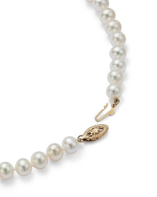 Cultured Freshwater Pearl Necklace in 14K Yellow Gold, 18&amp;quot; 