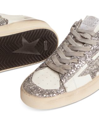 Golden Goose Women's Stardan Glitter Low Top Sneakers