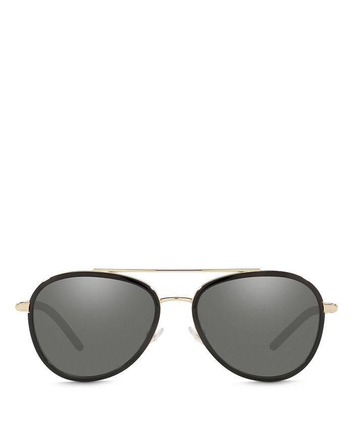 Tory burch mirrored aviator sunglasses sales