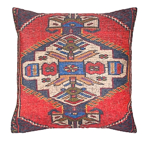 Shop Surya Javed Decorative Pillow, 20 X 20 In Red/blue