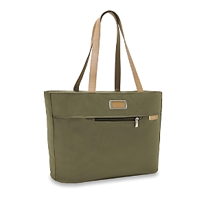 Briggs & Riley Baseline Traveler Tote Bag In Olive