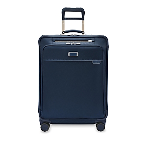 Briggs & Riley Medium Expandable Spinner Suitcase In Navy