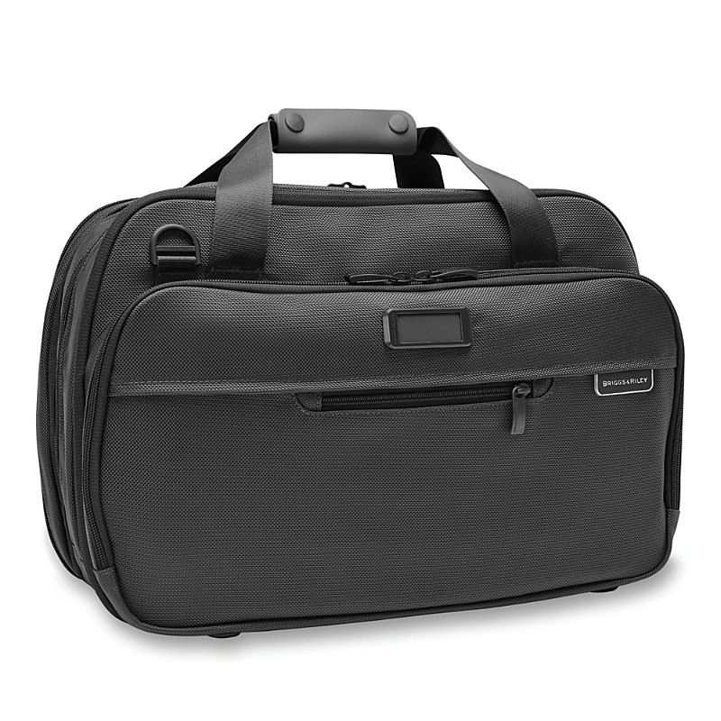 Briggs & Riley Baseline Expandable Cabin Bag In Black