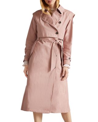 ted baker long coat womens