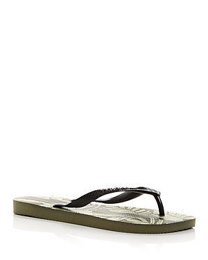 Havaianas Aloha Flip Flop In Green