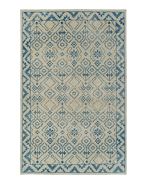 Hilary Farr Knotted Earth Area Rug, 4' X 6' In Blue