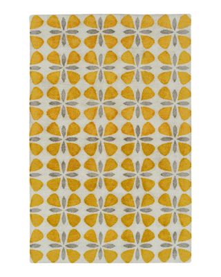 Hilary Farr - Peranakan Tile HPT03 Area Rug, 2' x 3'